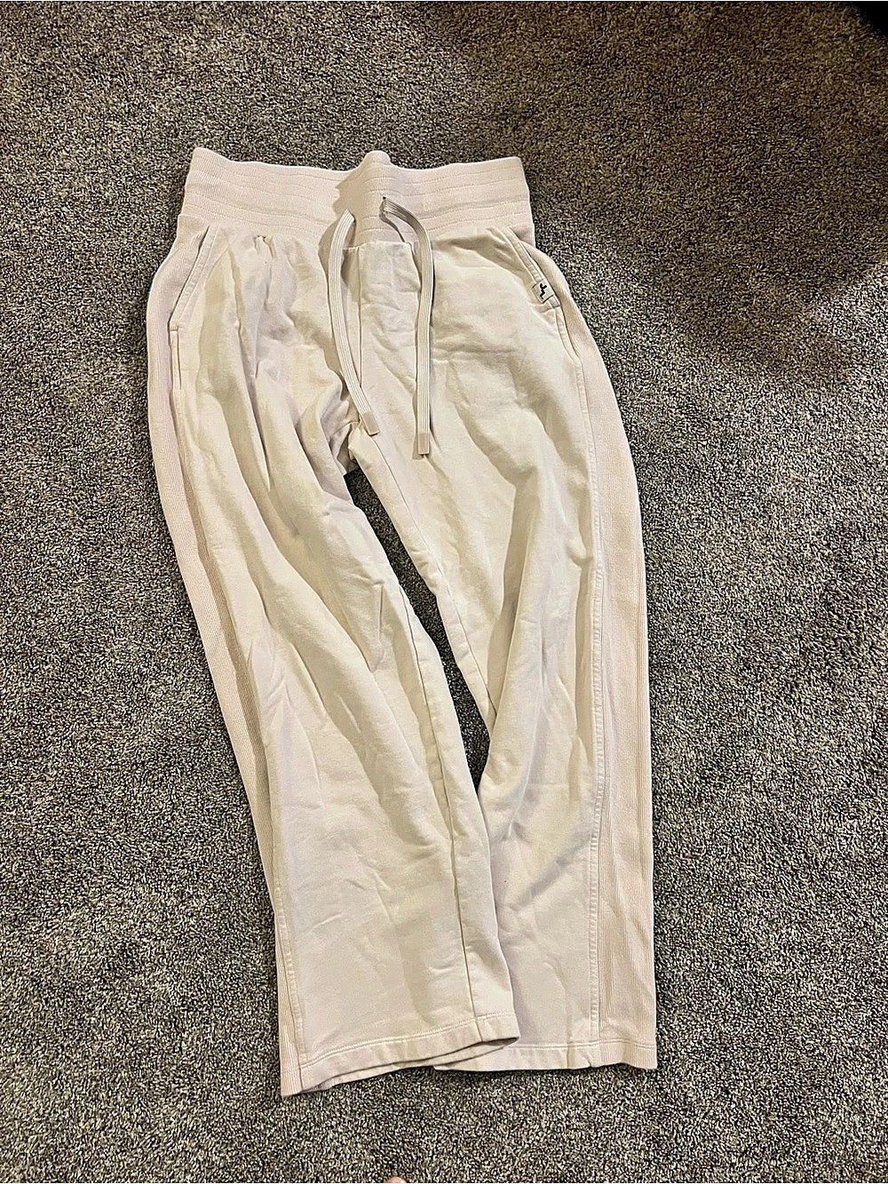Joy A77 Women's Jogger Pants in White Size Medium